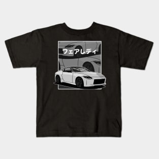 Nissan 400z (z35) Japanese Comics Kids T-Shirt